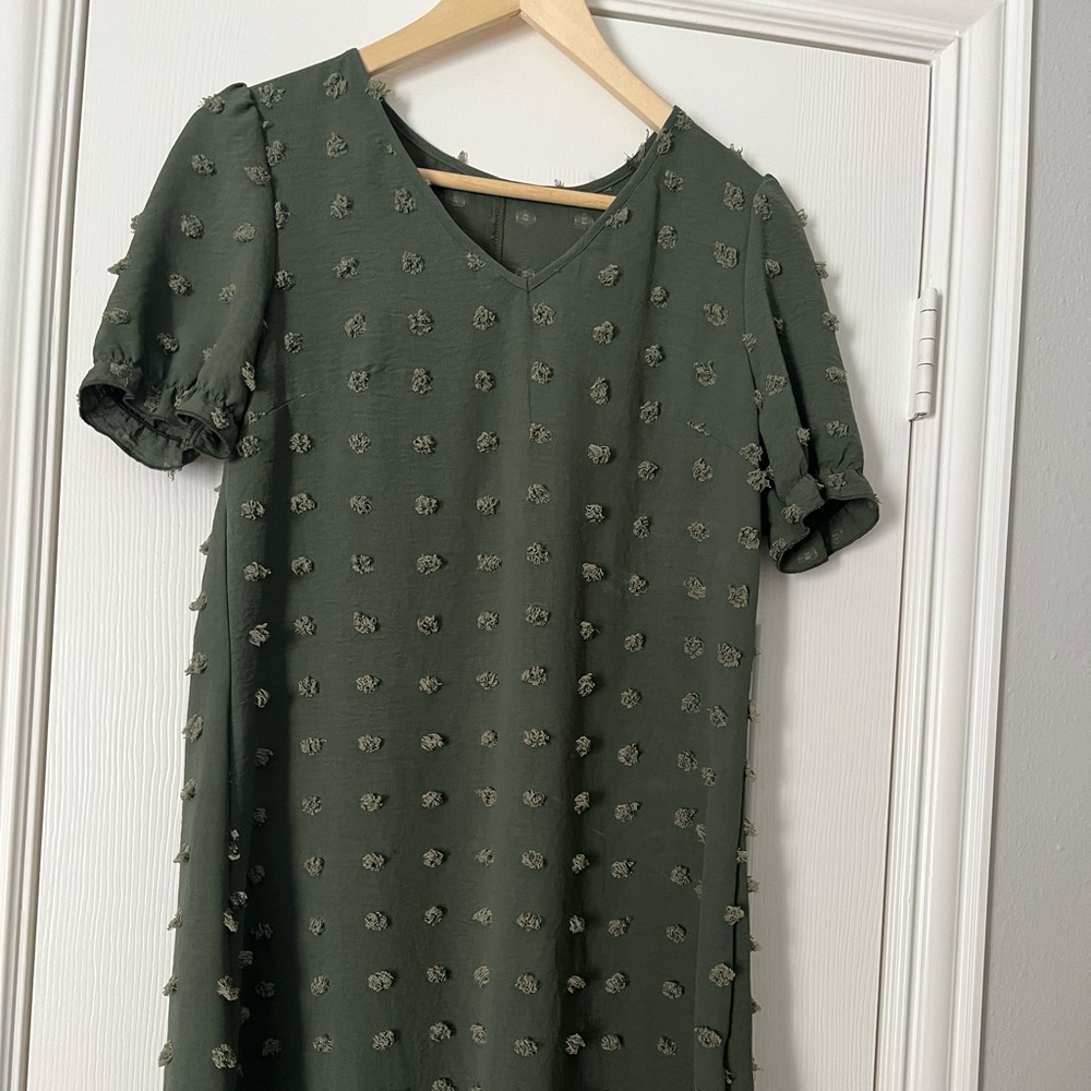 SHEIN size small dress green